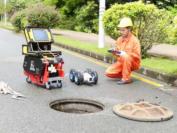 莲池管道机器人检测
